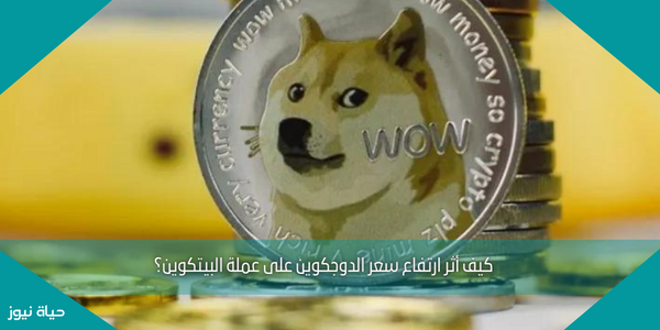 كيف أثر ارتفاع سعر الدوجكوين على عملة البيتكوين؟