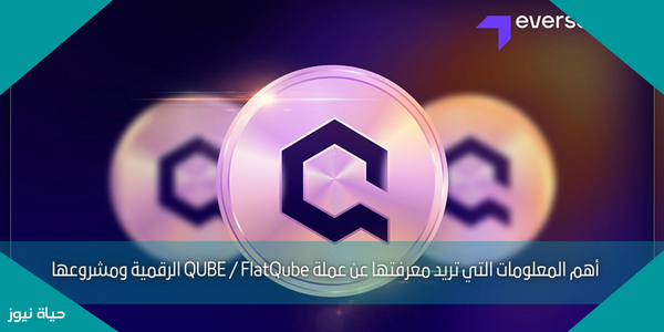 أهم المعلومات التي تريد معرفتها عن عملة QUBE / FlatQube الرقمية ومشروعها